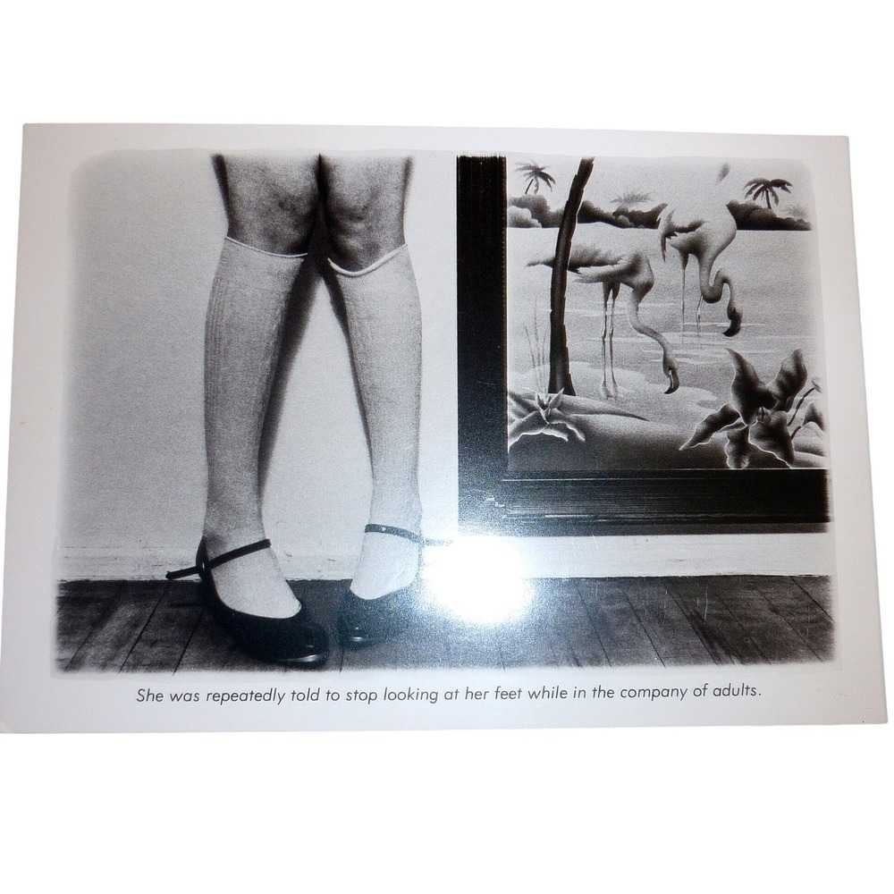 Marcia Resnick Re-Visions Postcard 1980‎ NYC Art Scene Ephemera